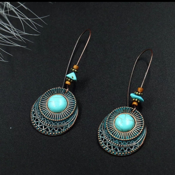 Earrings Jewelry - Round Drop Vintage Earrings Women's
